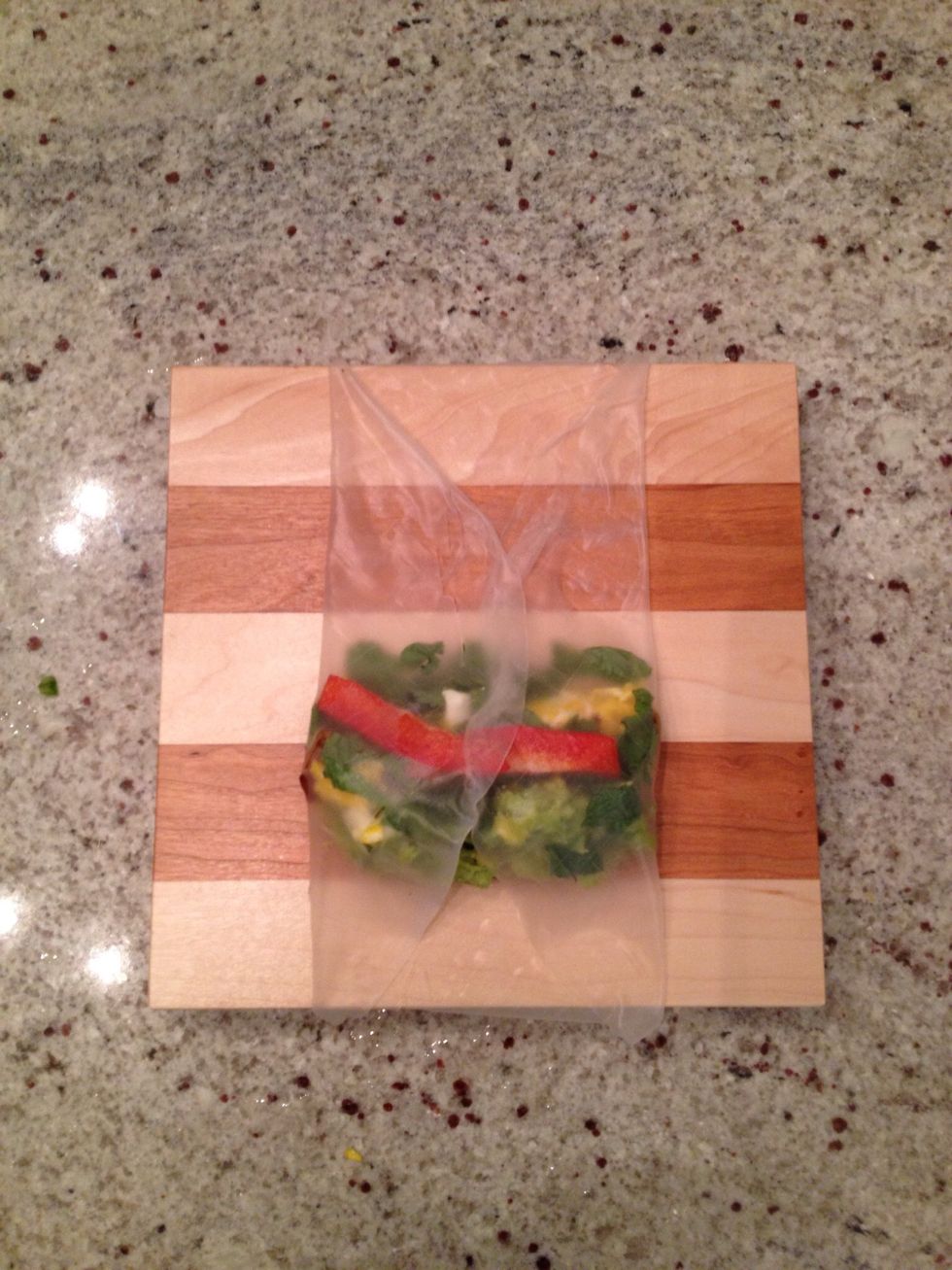 How to make easy rice paper rolls B+C Guides