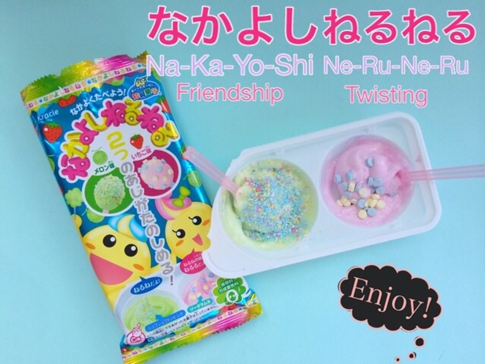 How to make kracie nakayoshi neru neru diy candy kit B+C Guides