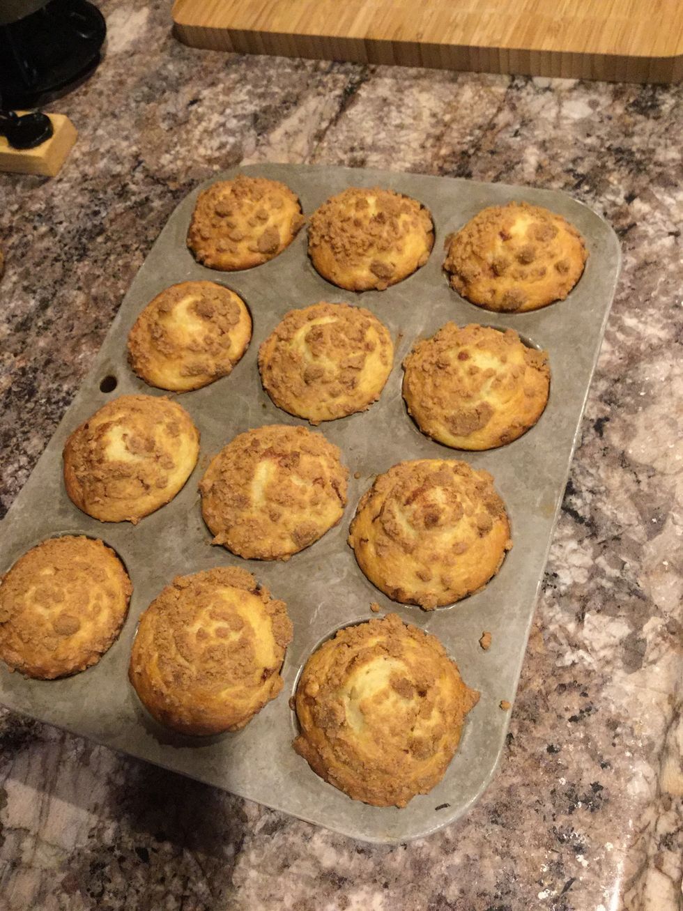 How to make betty crocker cinnamon streusel muffins B+C Guides