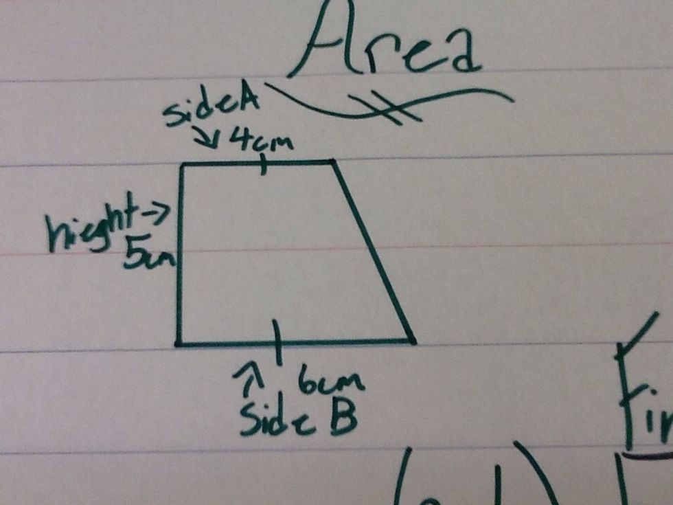 How to find the area &perimeter of a trapezoid - B+C Guides