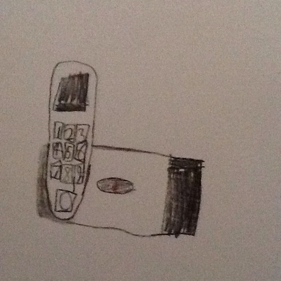 How to draw a phone holder B+C Guides