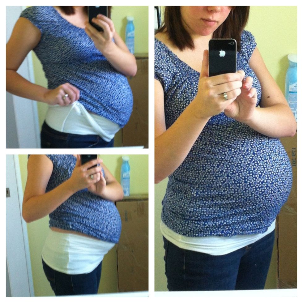 How to make maternity pants with a regular pair of jeans B+C Guides