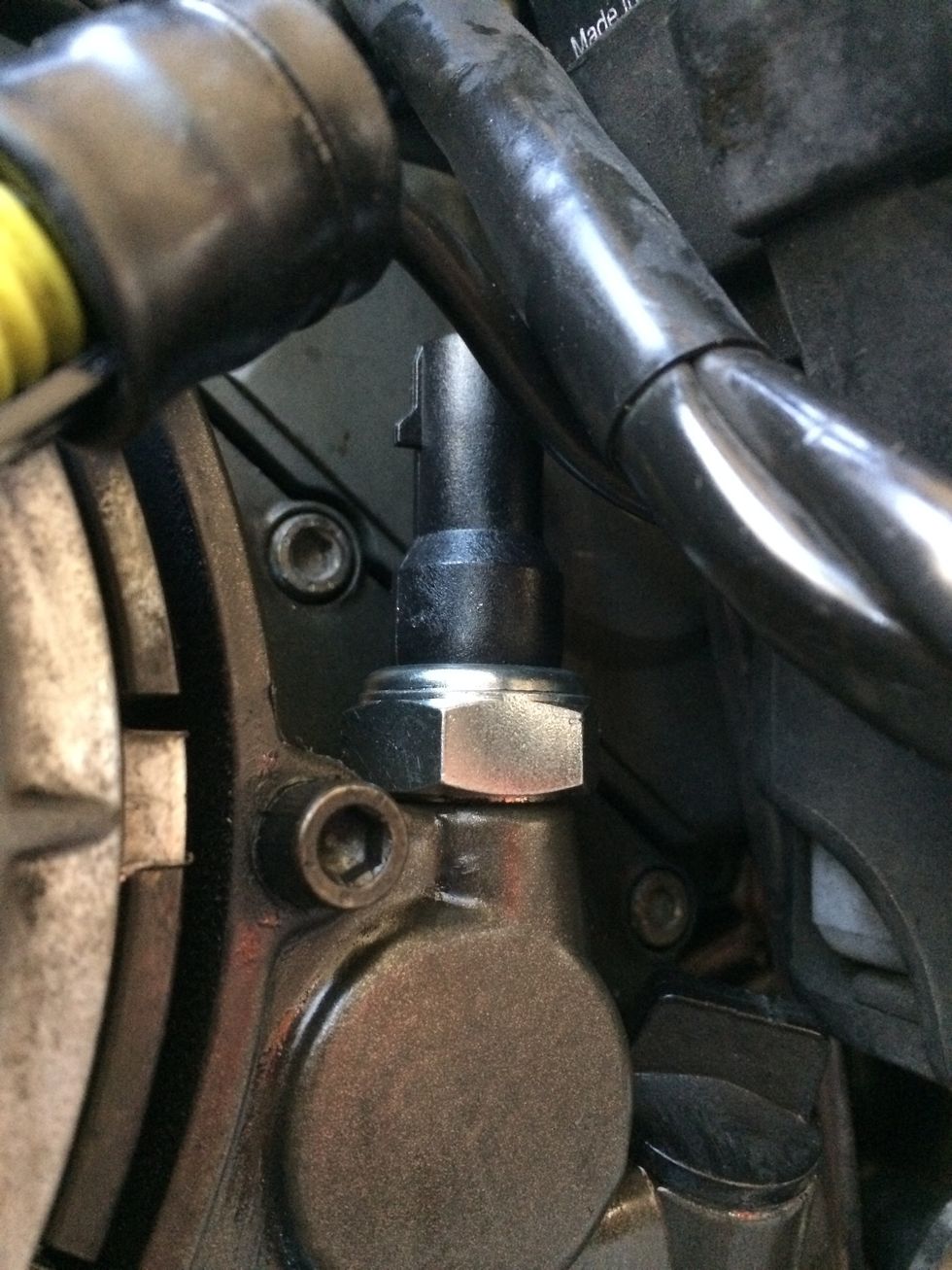 How to change the oil pressure sensor on a ducati - B+C Guides