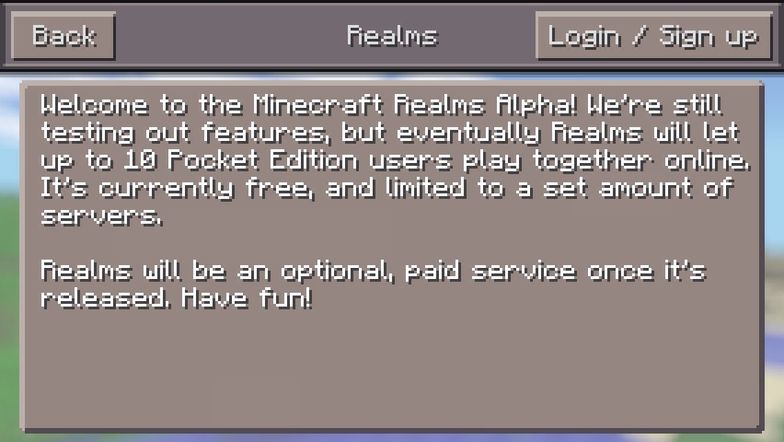 How To Play On Minecraft Pe Realms B C Guides