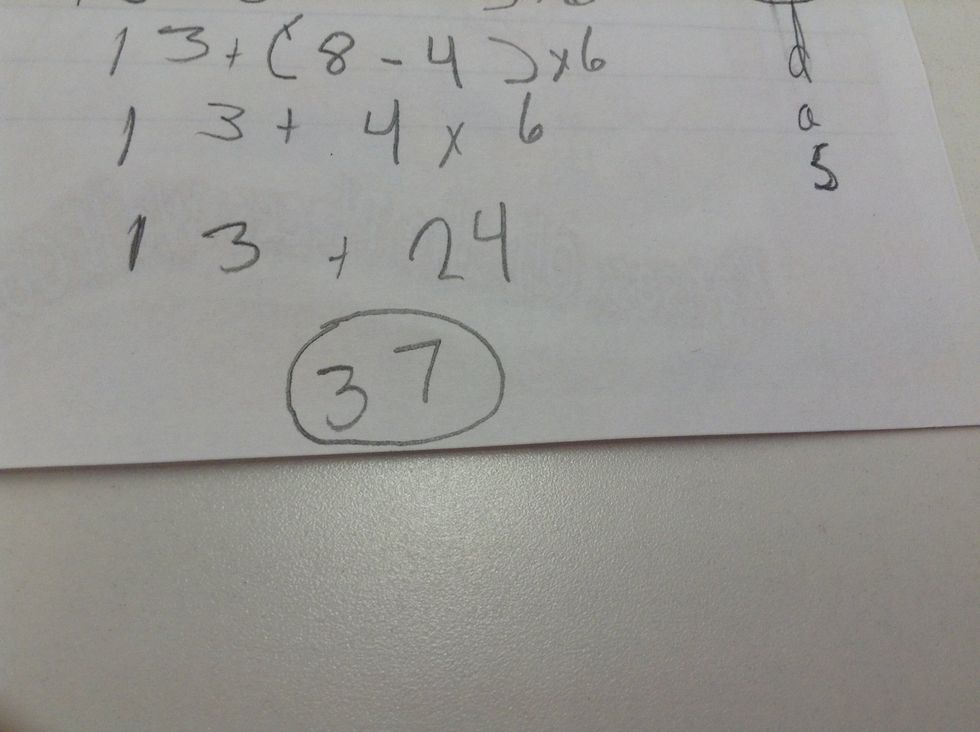 How to use pemdas - B+C Guides