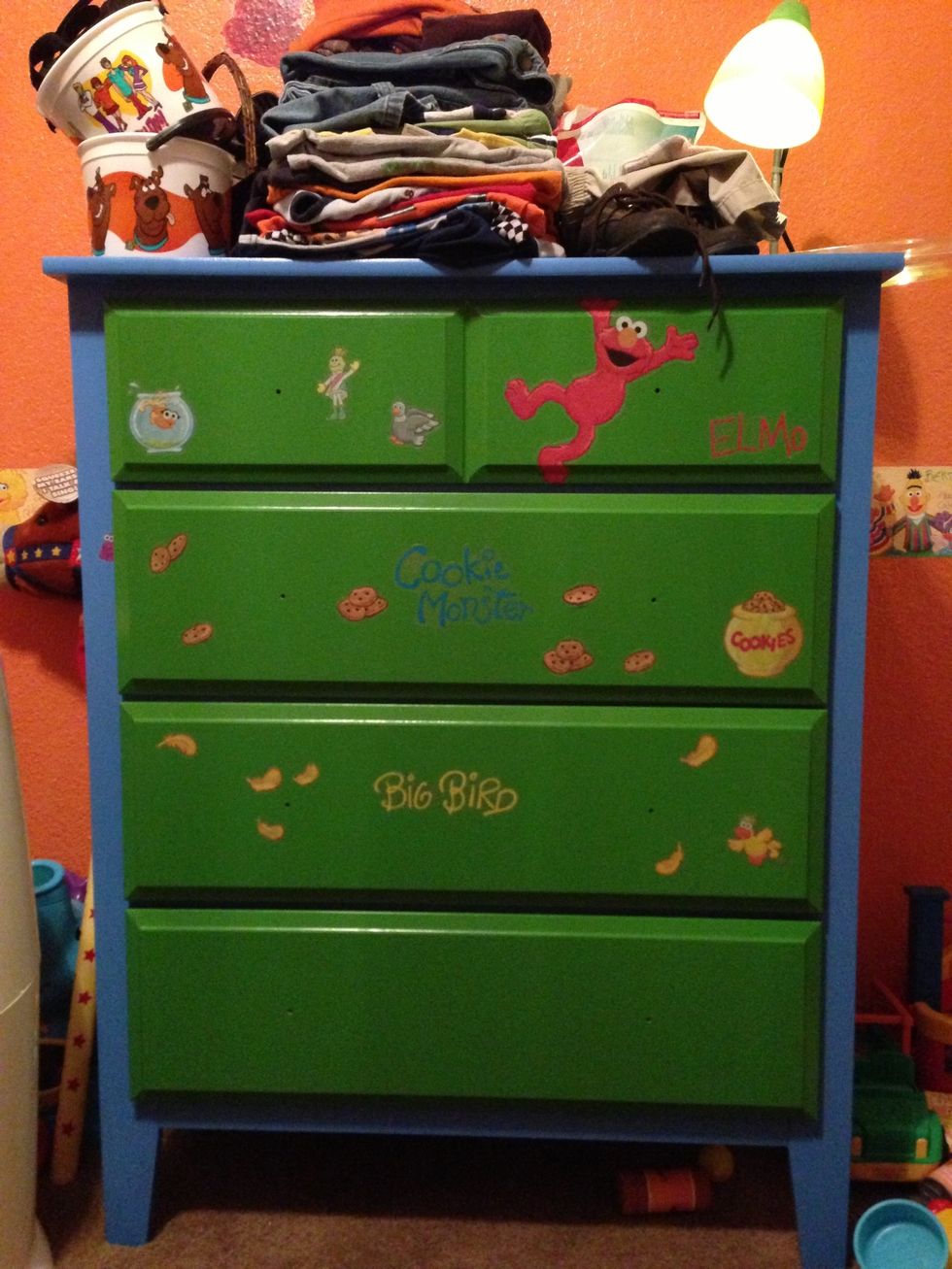 How to paint drawers B+C Guides