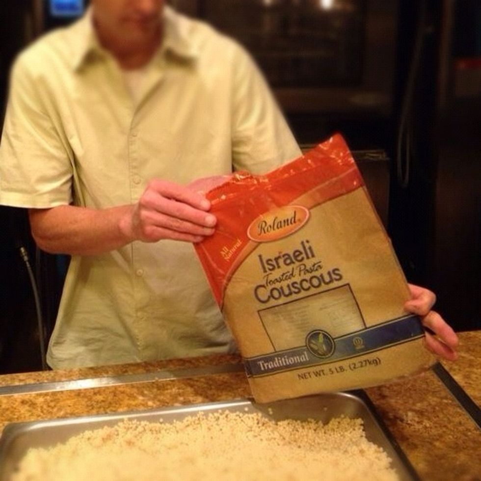 How to cook israeli cous cous in the alto-shaam combi - B ...