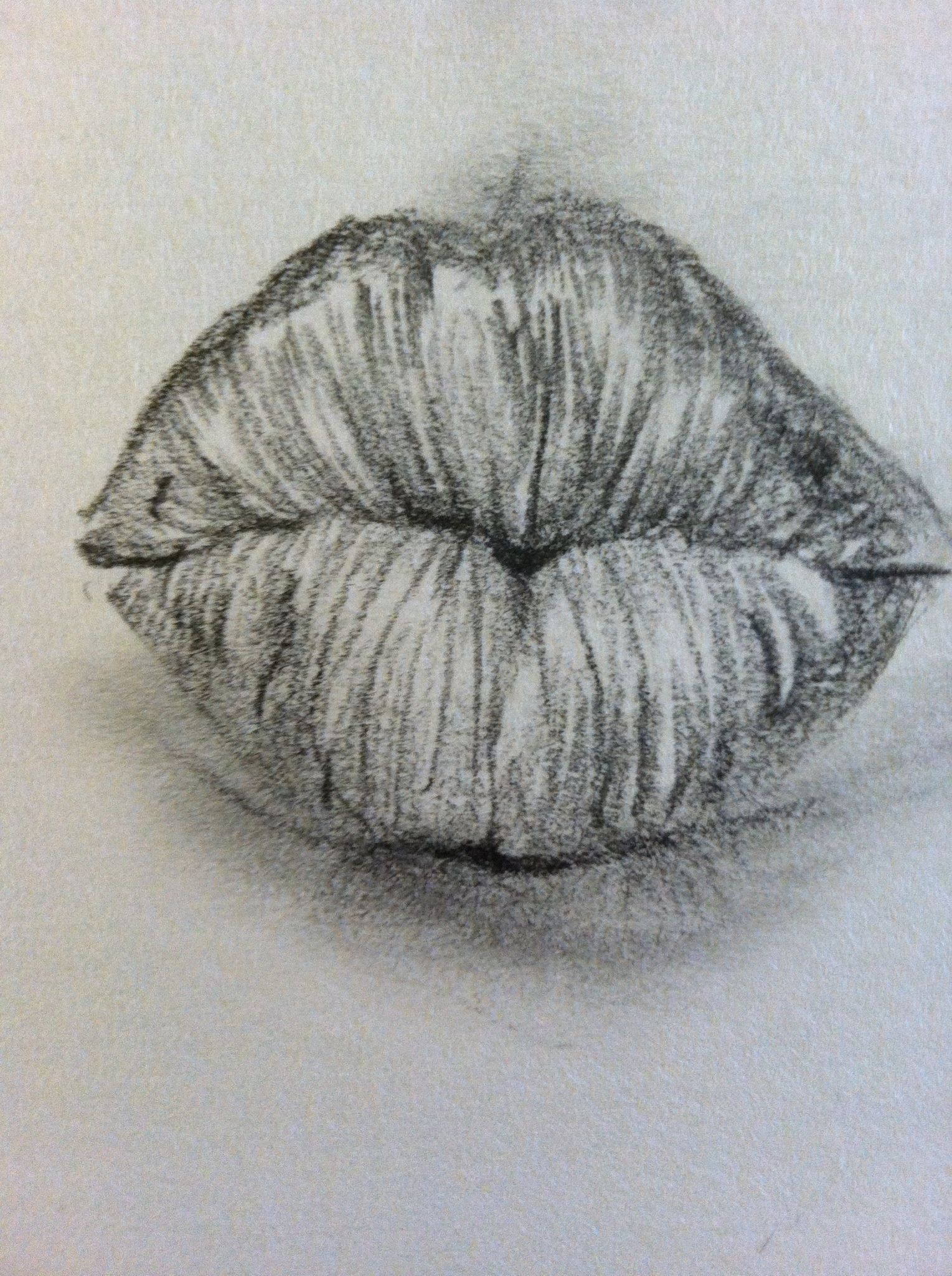 How To Draw Puckered Lips - B+C Guides