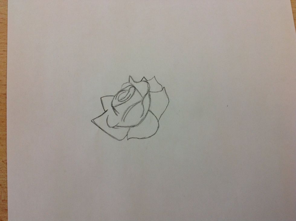 How to draw a rose - B+C Guides