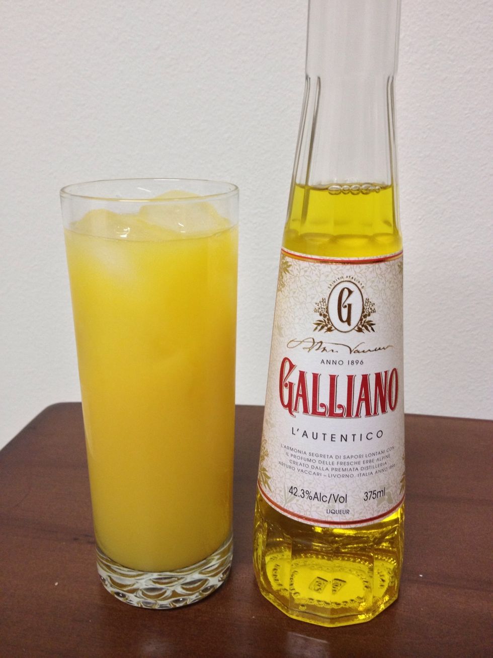 How to make a harvey wallbanger B+C Guides