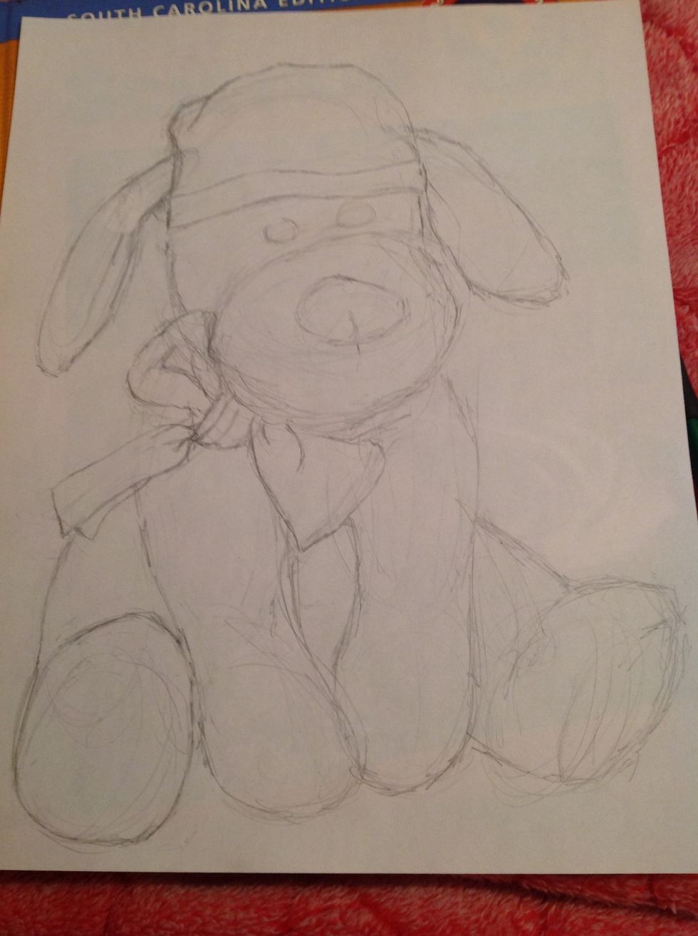 How to draw a stuffed animal B+C Guides