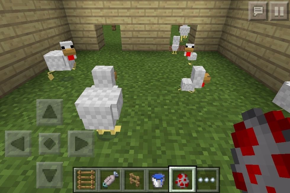 How to make a chicken coop on minecraft B+C Guides