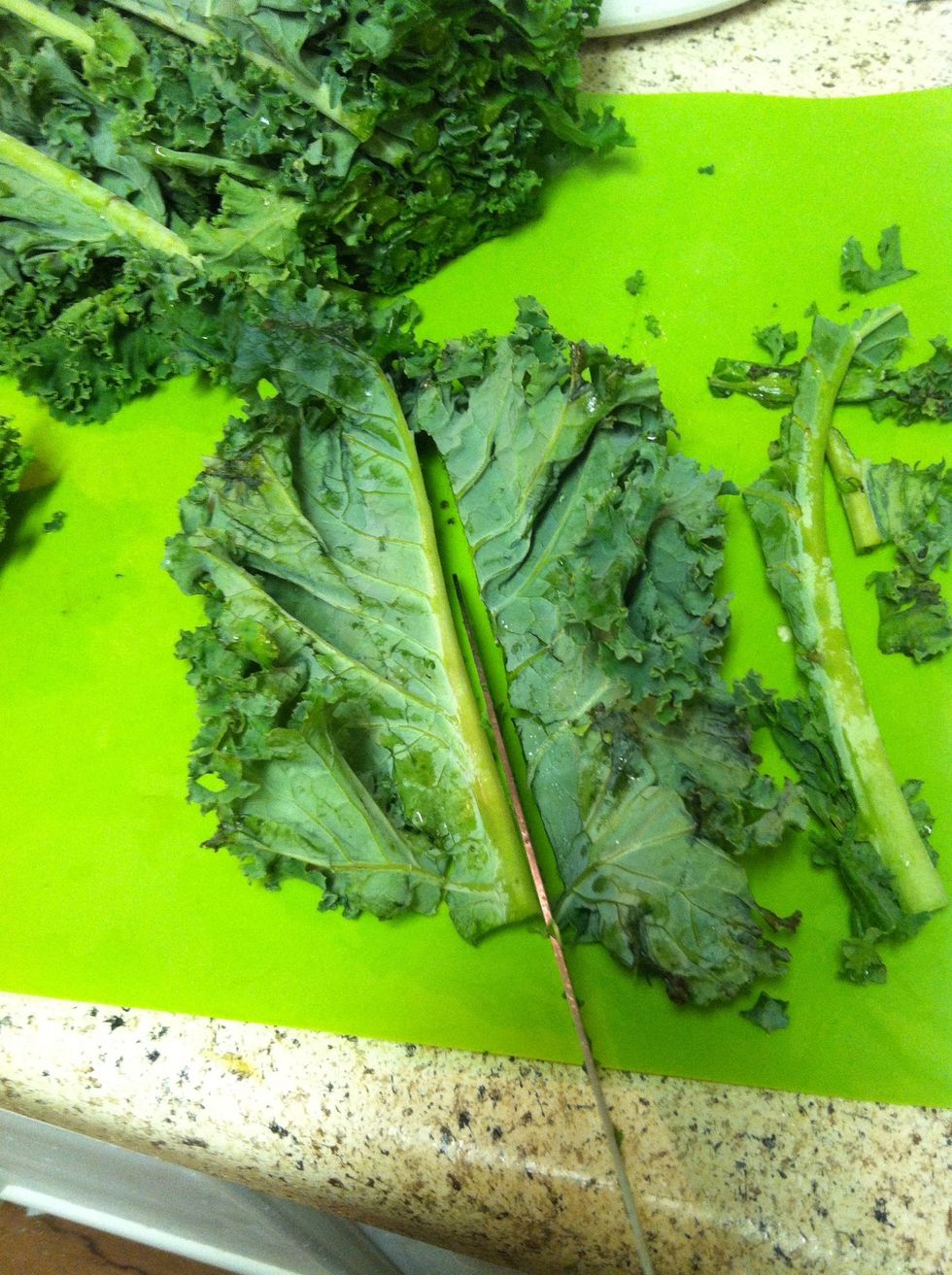 How to clean kale B+C Guides