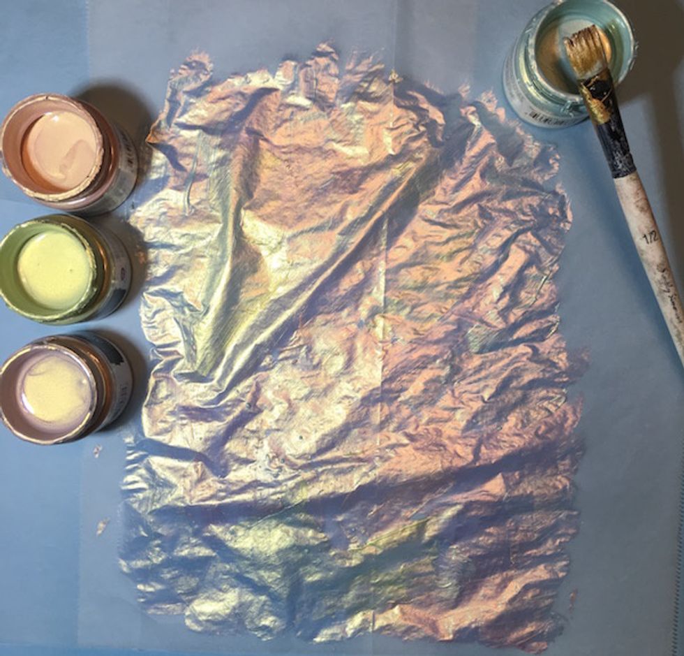 How to create a faux mother of pearl finish with martha B+C Guides