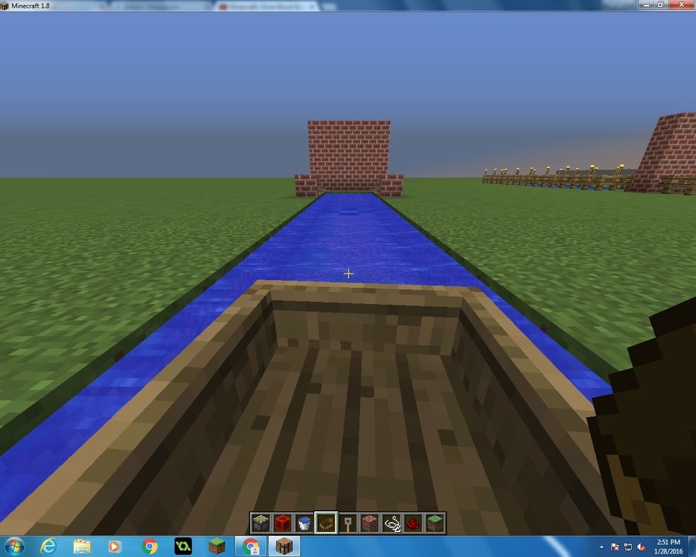 How to make a slime block boat jump on minecraft pc! B+C Guides