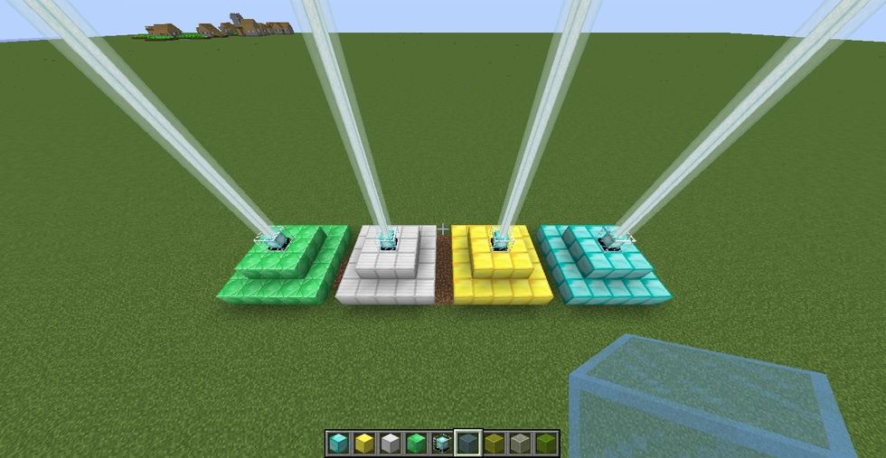 How to create a beacon in minecraft and change its color B+C Guides