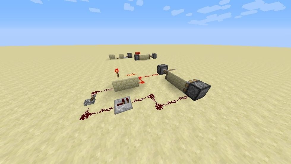 How to make a t flip flop in minecraft B+C Guides