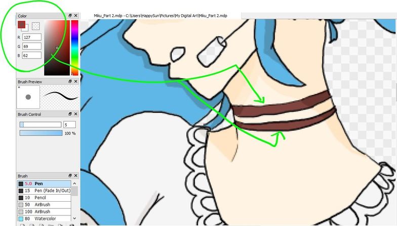 How To Draw Hatsune Miku Part 2 B C Guides