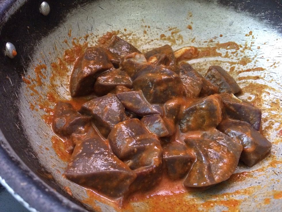 How to cook lamb liver fry masala B+C Guides