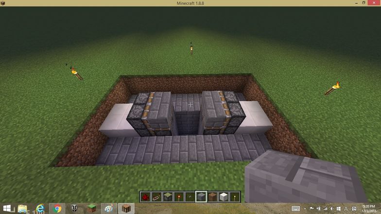 How To Make A Drop Down Trap In Minecraft B C Guides