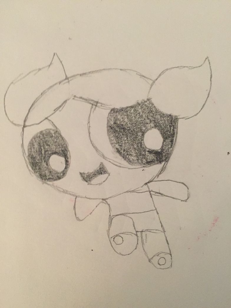 How To Draw Bubbles The Powerpuff Girl B C Guides