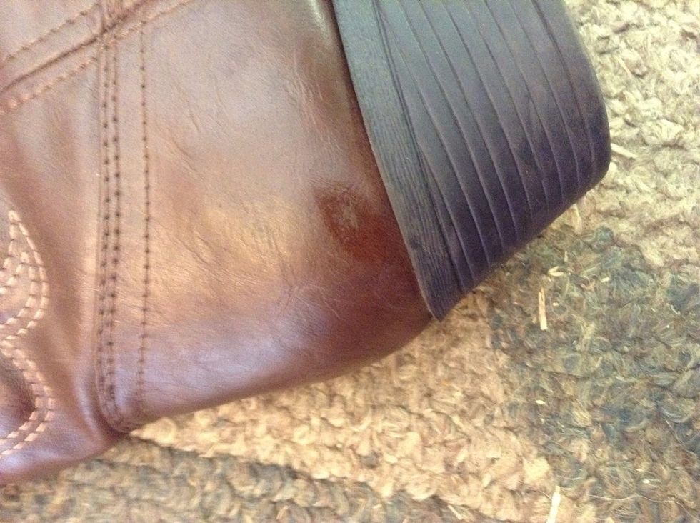 creative savv: Repairing damaged surface of faux leather shoes