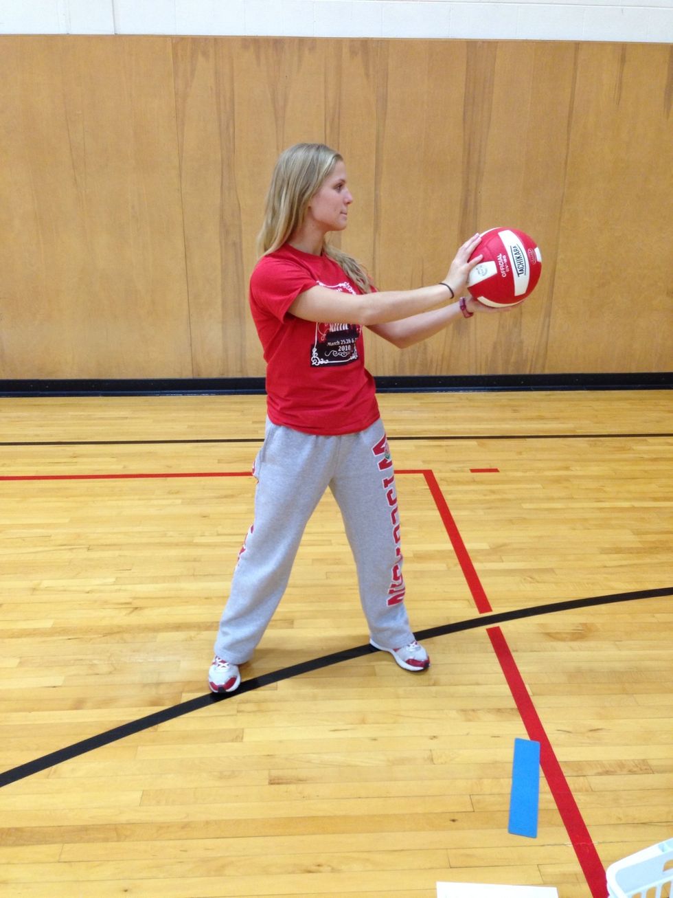 How to serve a volleyball B+C Guides