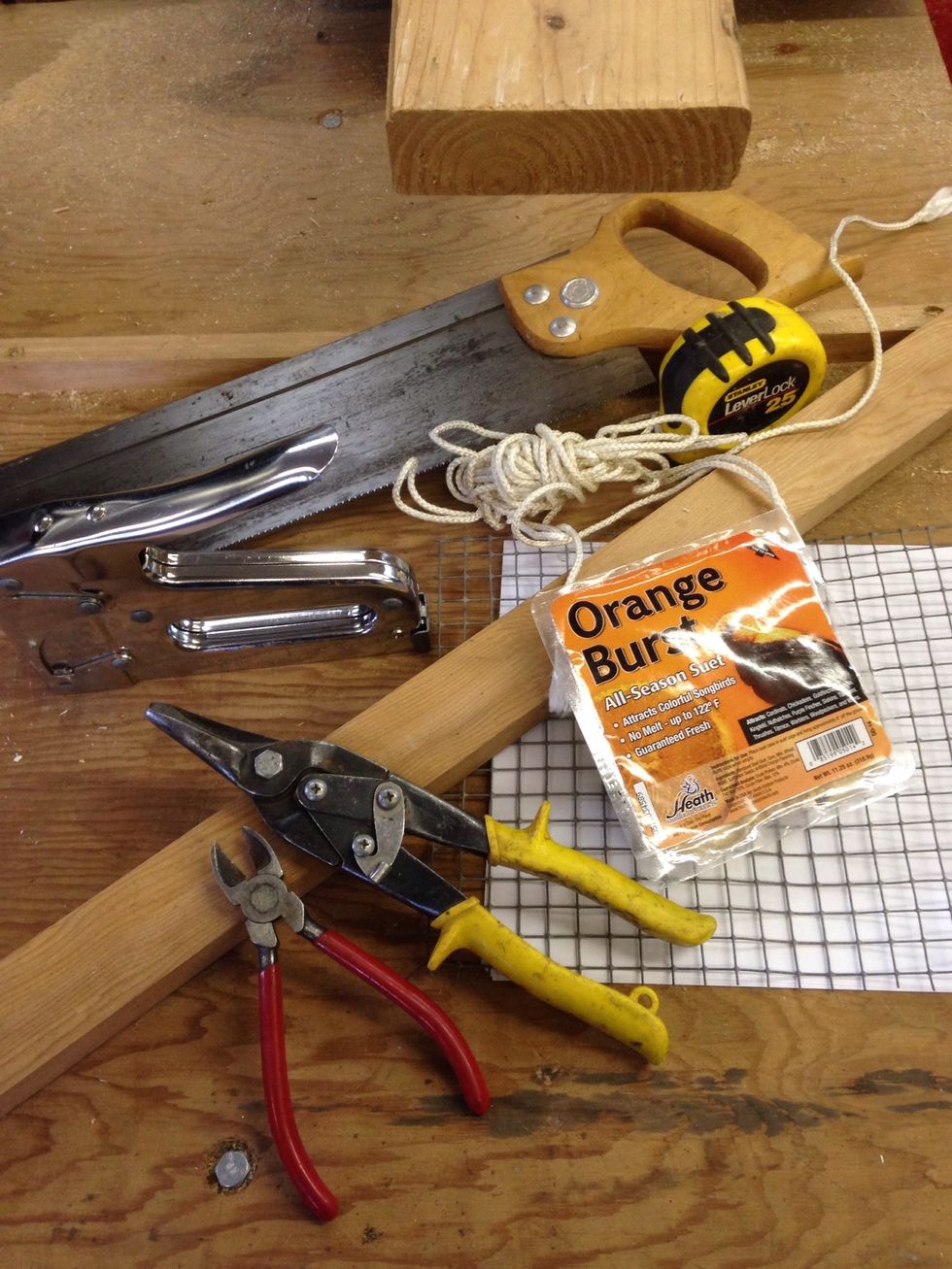 How to make your own suet holder B+C Guides