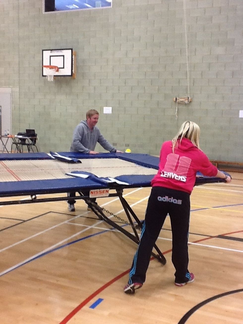 How to disassemble a trampoline B+C Guides