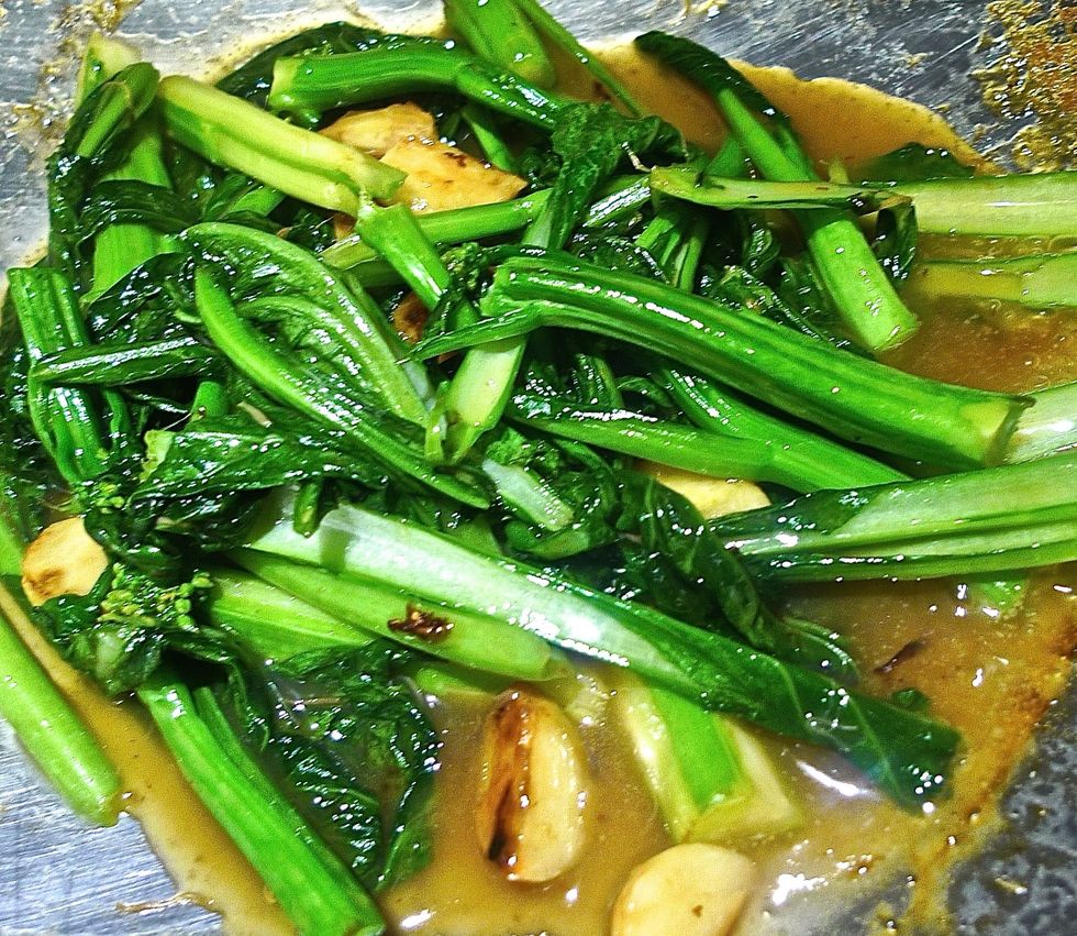 How to stir fry chinese greens restaurant style - B+C Guides