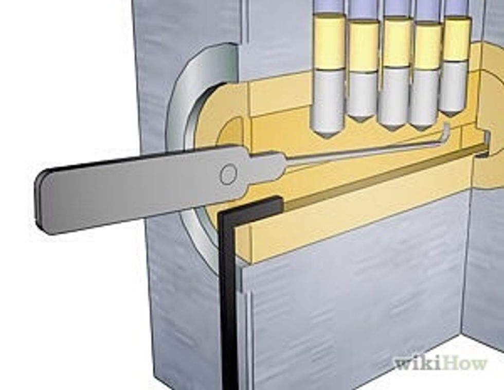How to pick a lock with paper clips B+C Guides