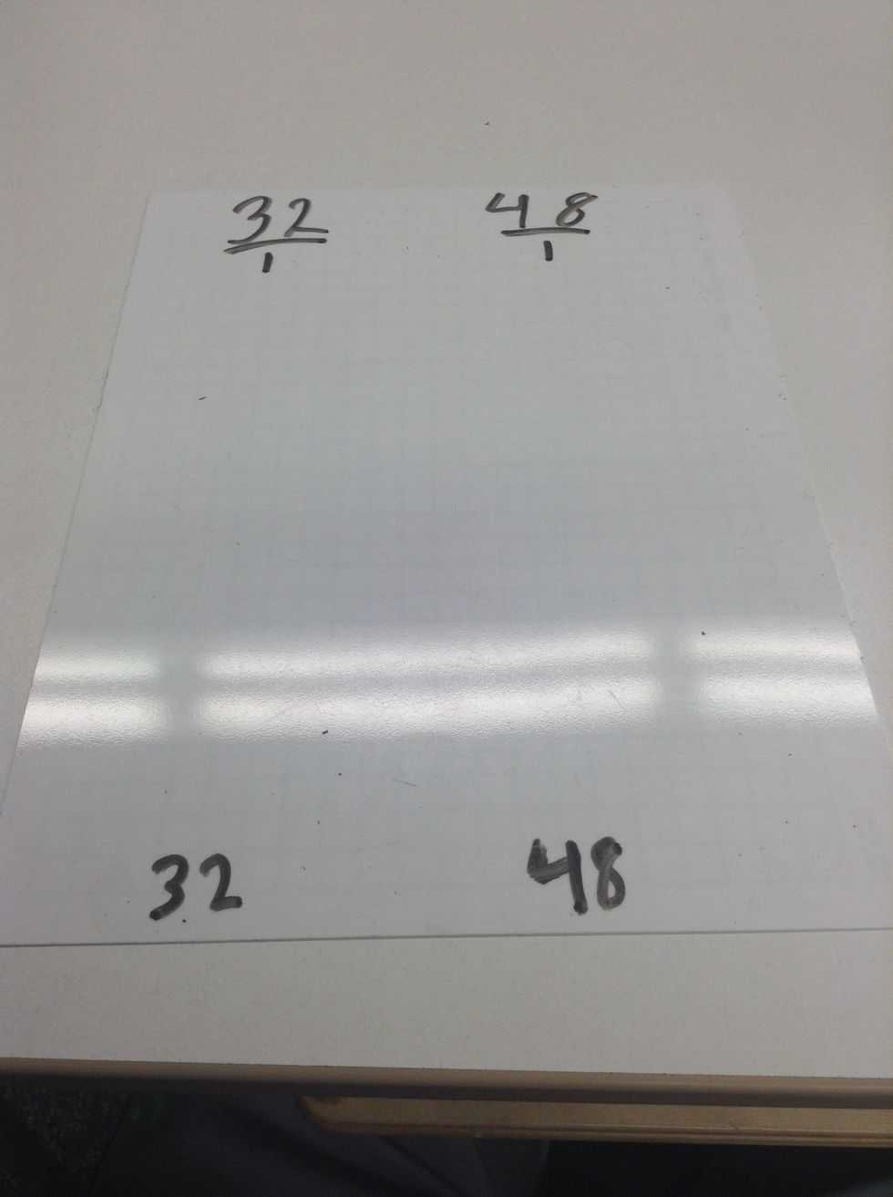 How to find the gcf of 32 and 48 - B+C Guides