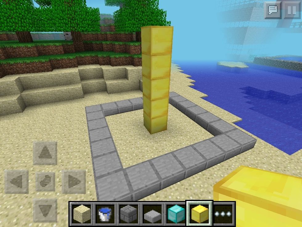 How to make a beautiful water fountain in minecraft. B+C Guides
