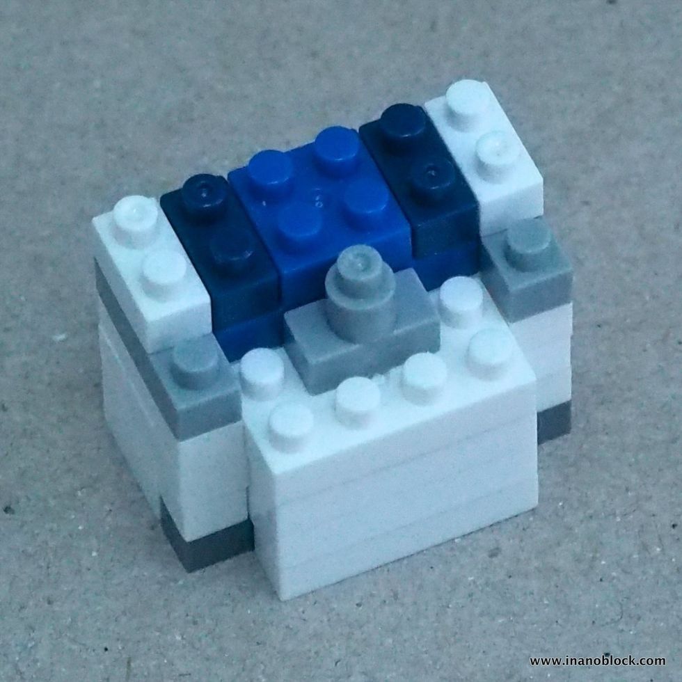 How to build r2-d2 with nanoblock - B+C Guides