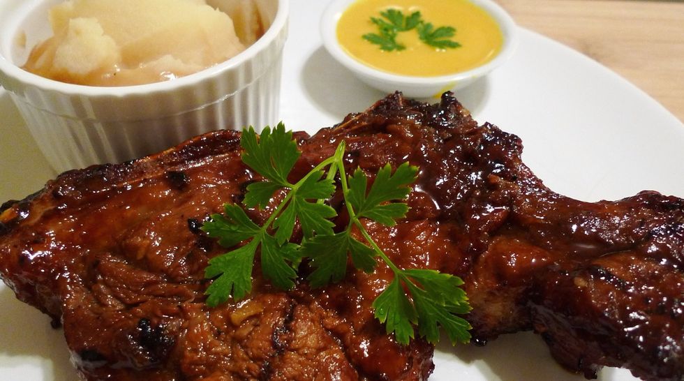 How to cook simple grilled rib pork chops B+C Guides