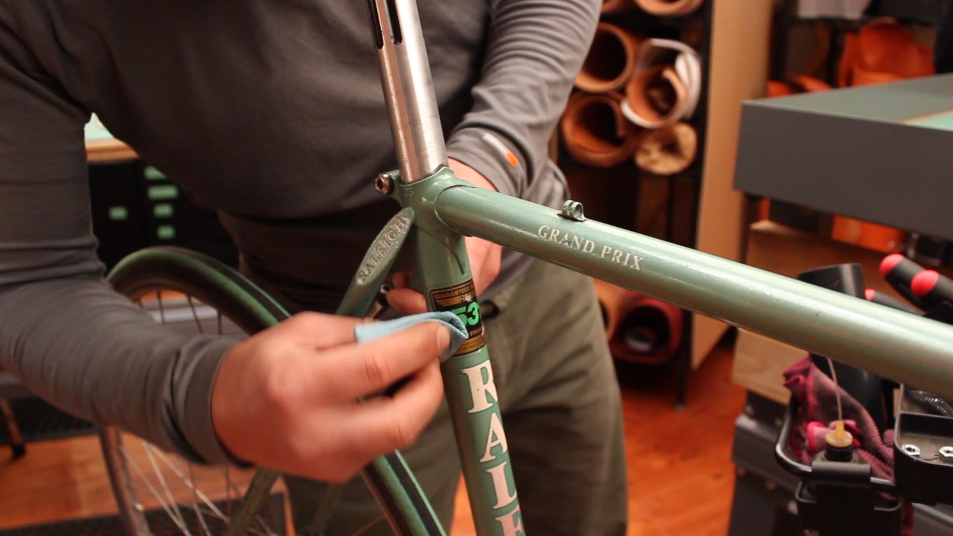 bicycle portage strap