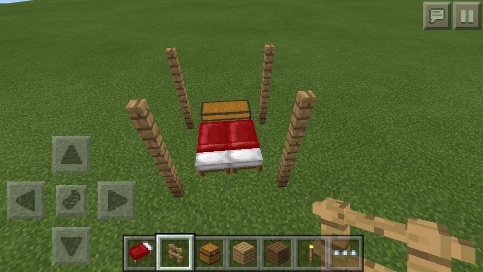 How to make a princess bed on minecraft B+C Guides