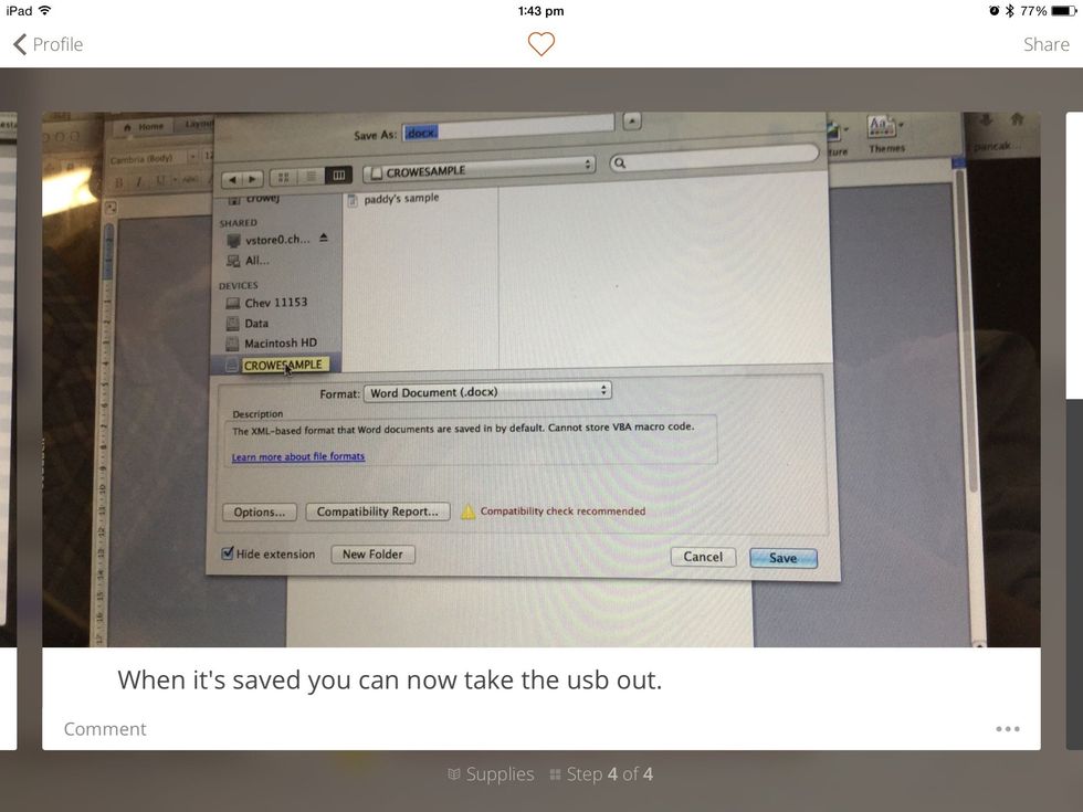 How to save stuff on usb B+C Guides