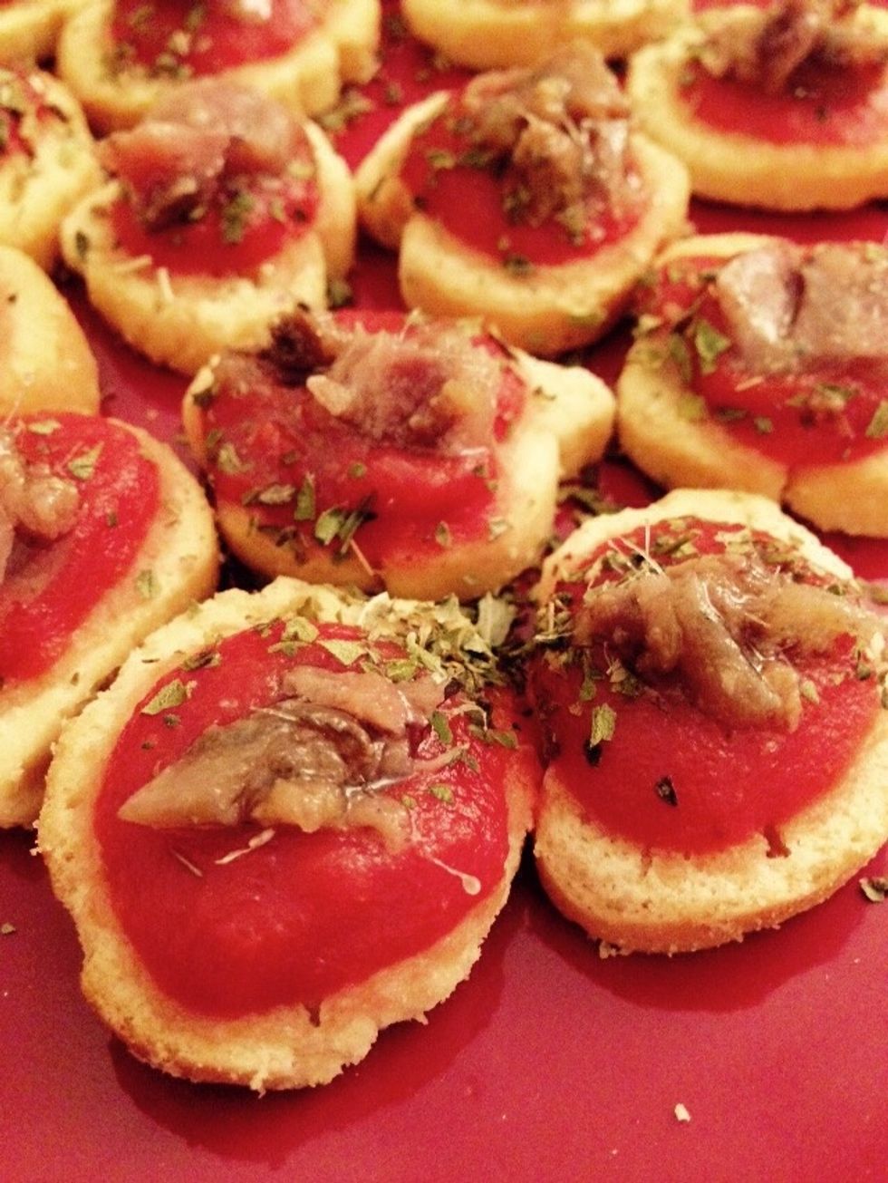 How to make a quick anchovies appetizer B+C Guides