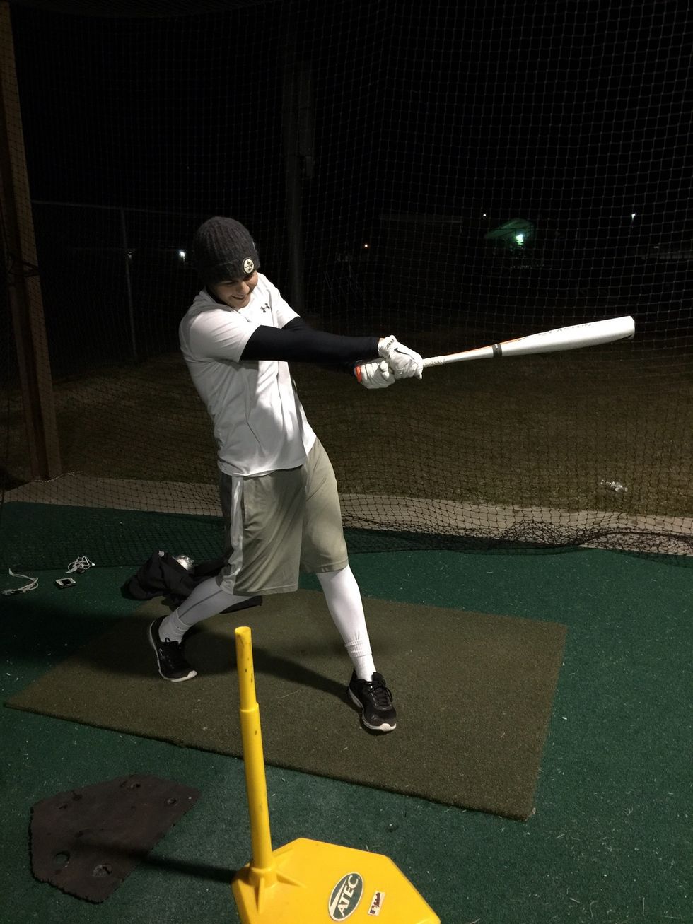 How to hit a baseball off a tee B+C Guides