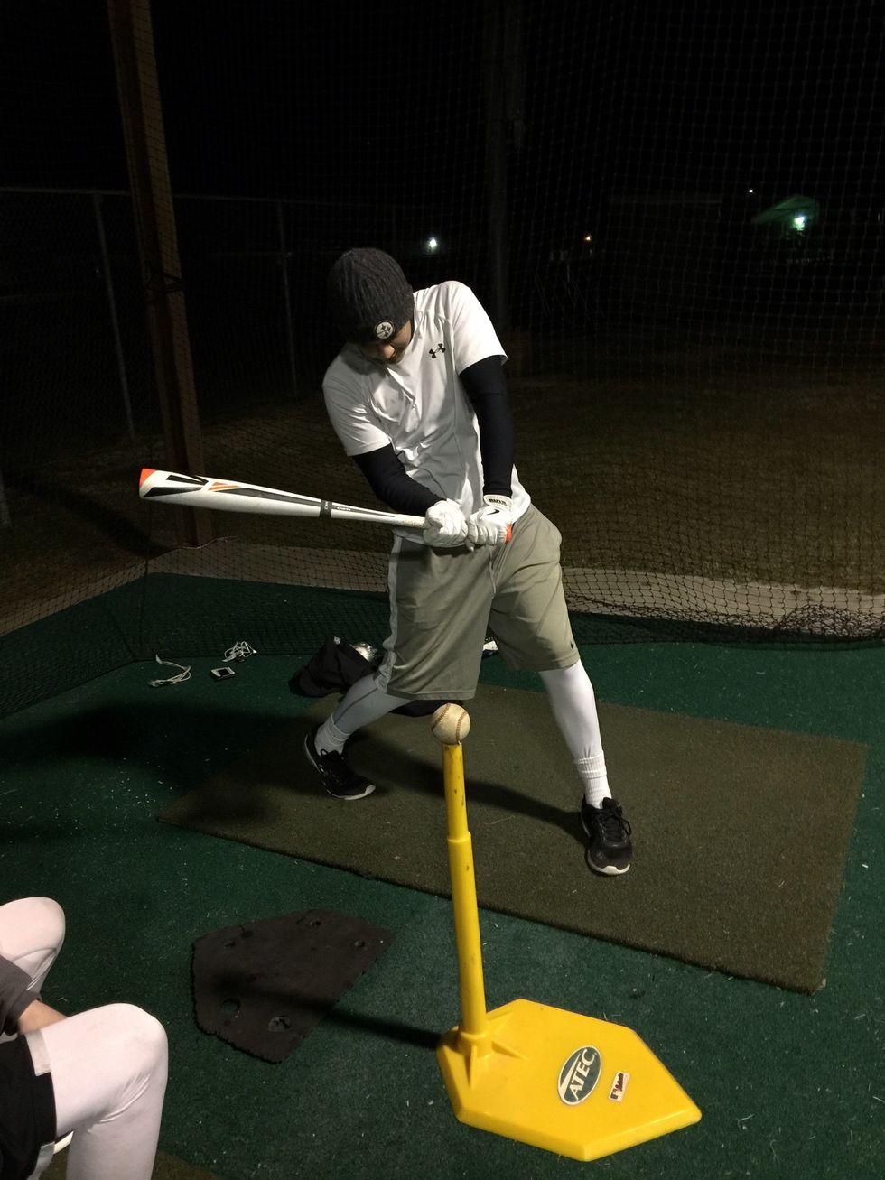 How to hit a baseball off a tee B+C Guides