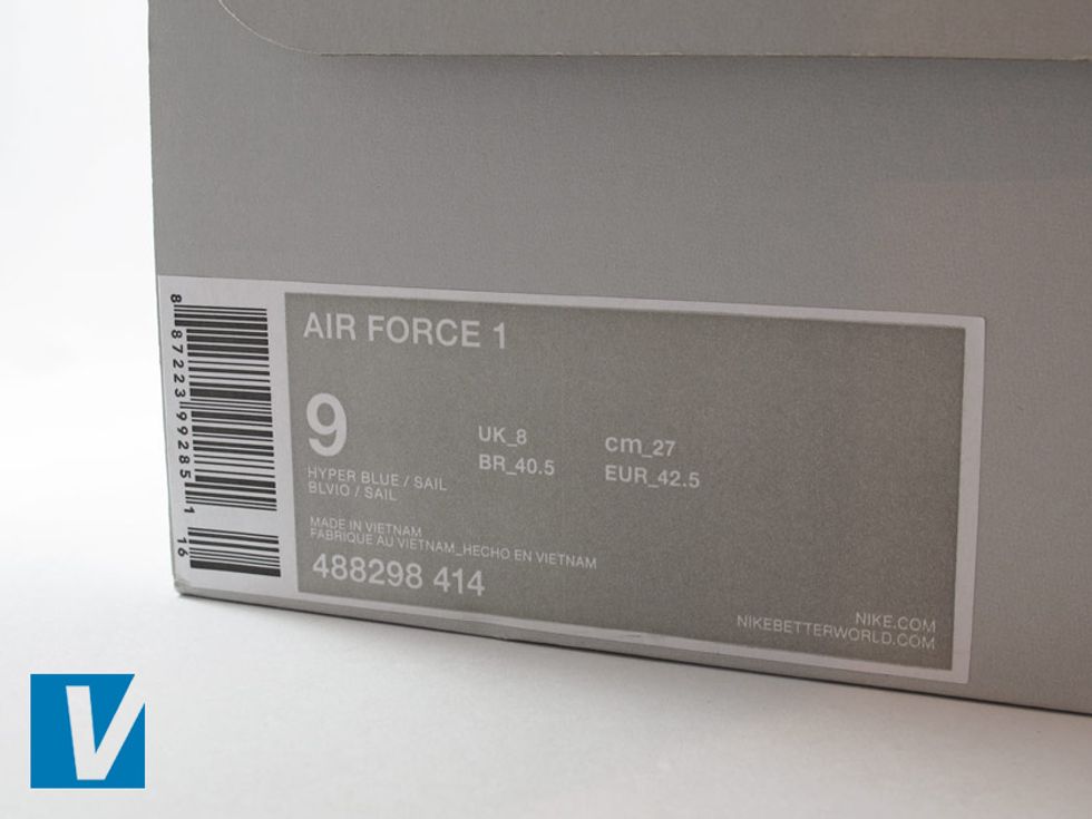 air force shoe box