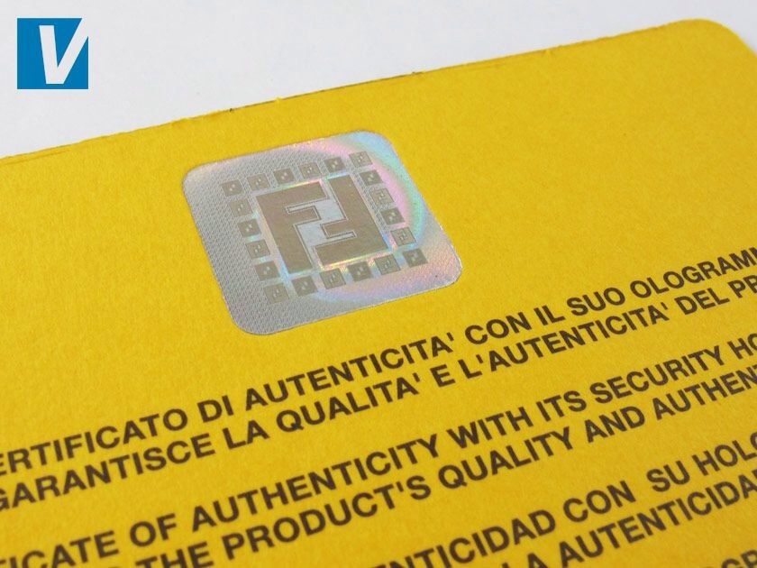 fendi authenticity card