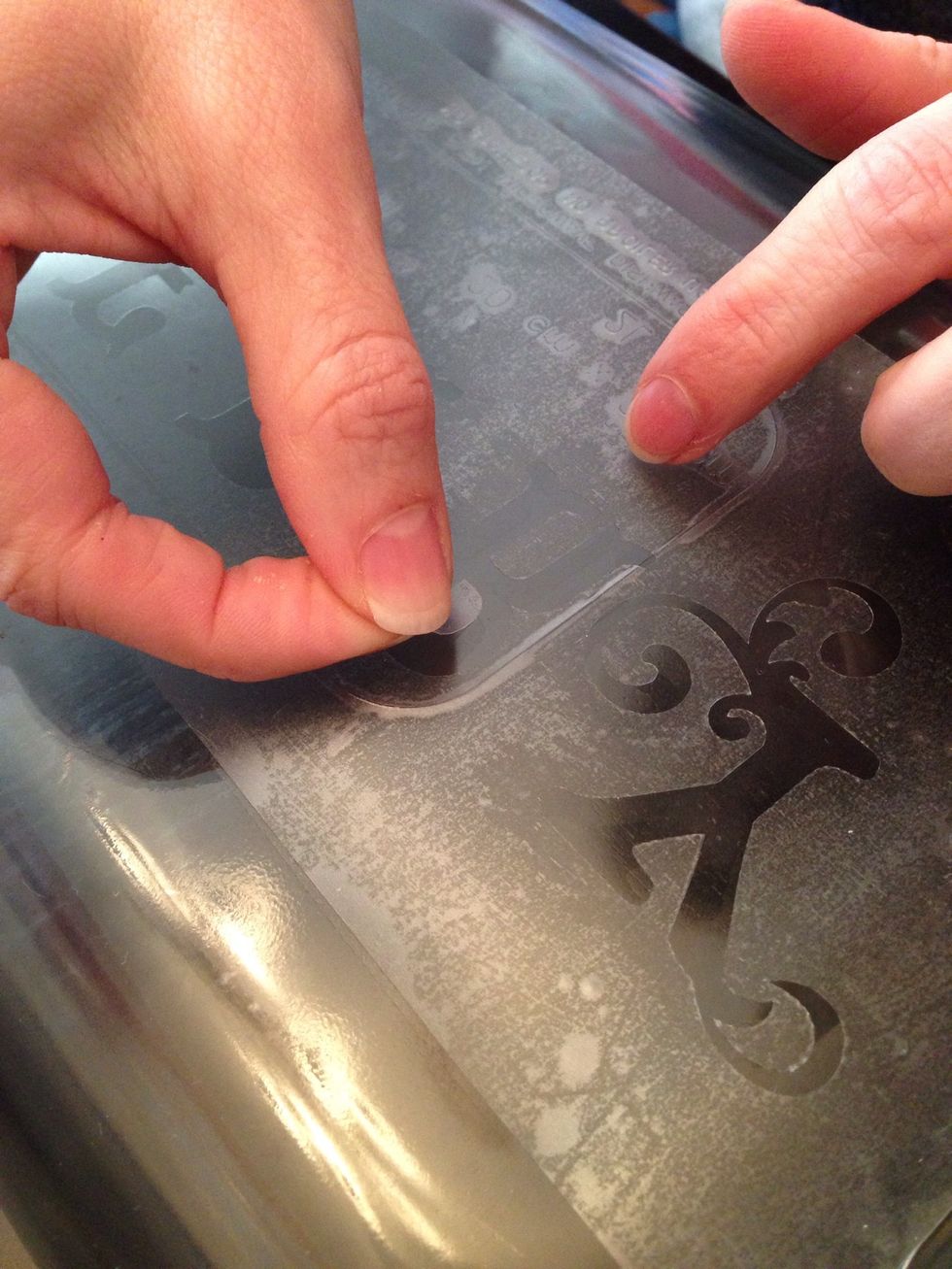 How to use etching cream on glass B+C Guides