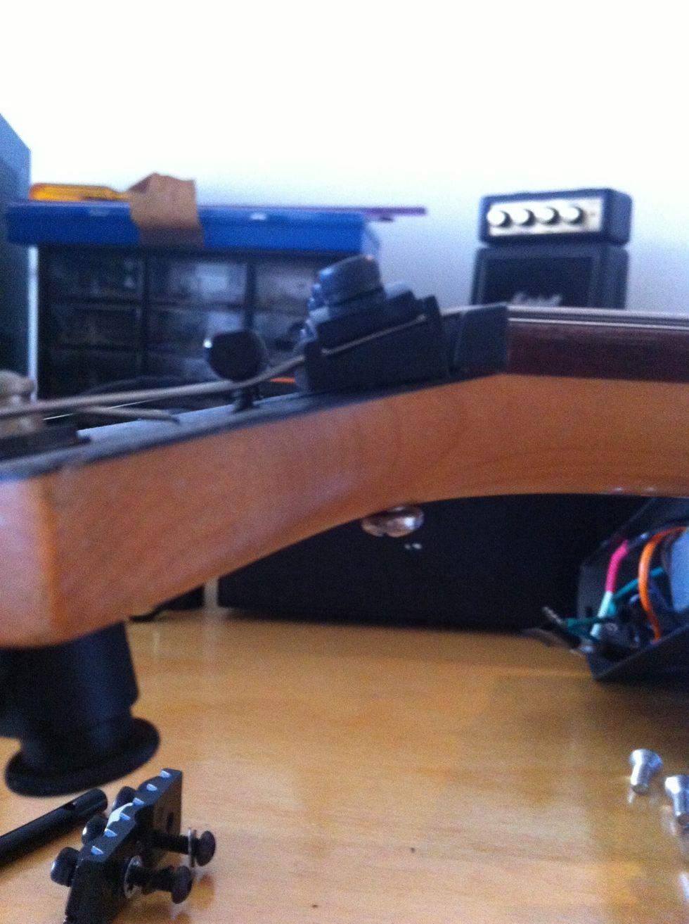 How to install a locking nut without affecting tone B+C Guides