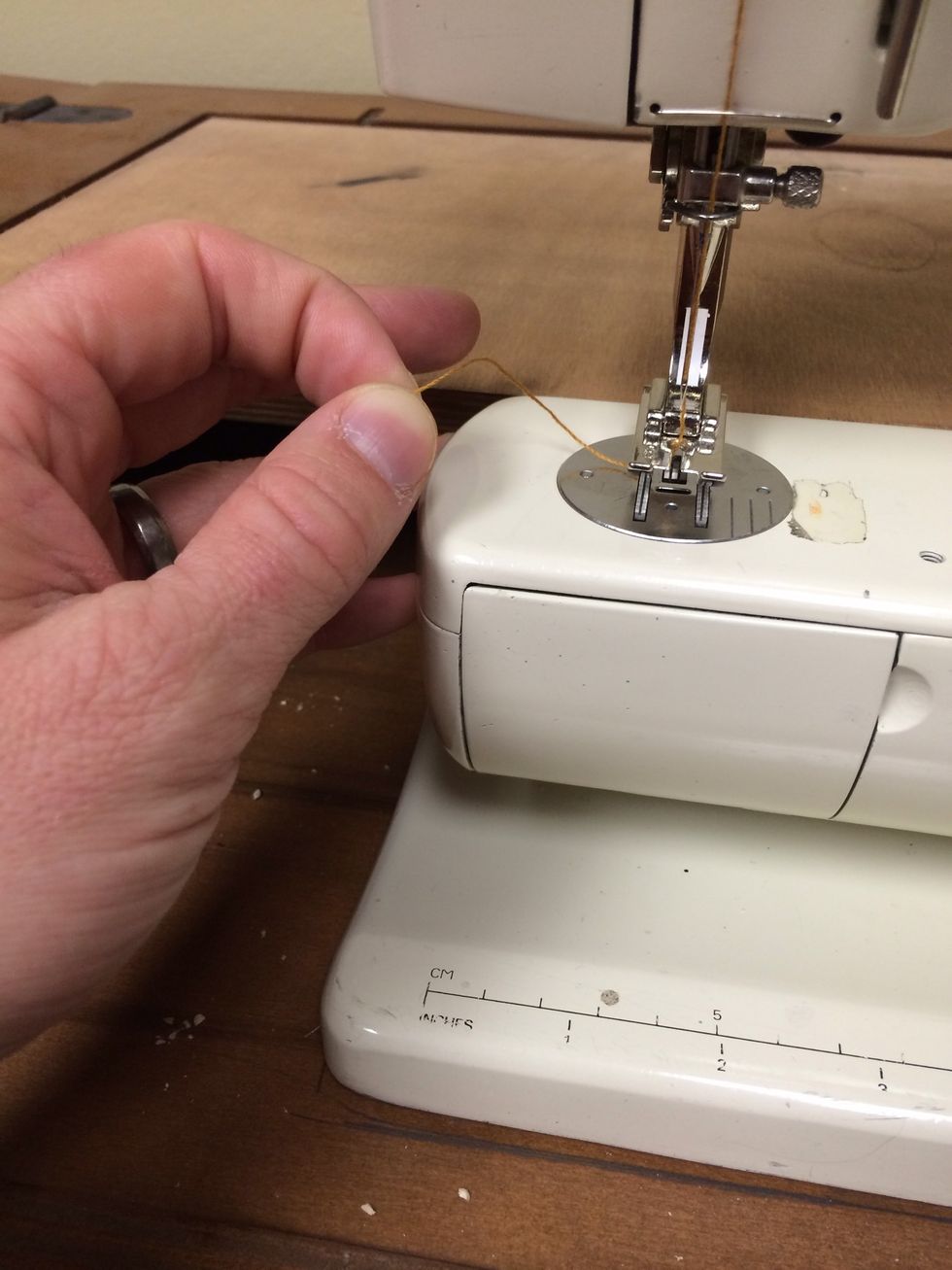 How to thread a bernina 830 B+C Guides