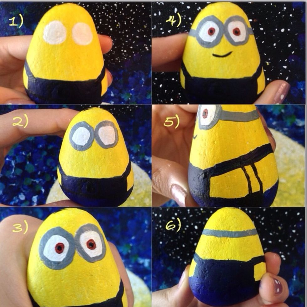 How to paint a rock minion! - B+C Guides