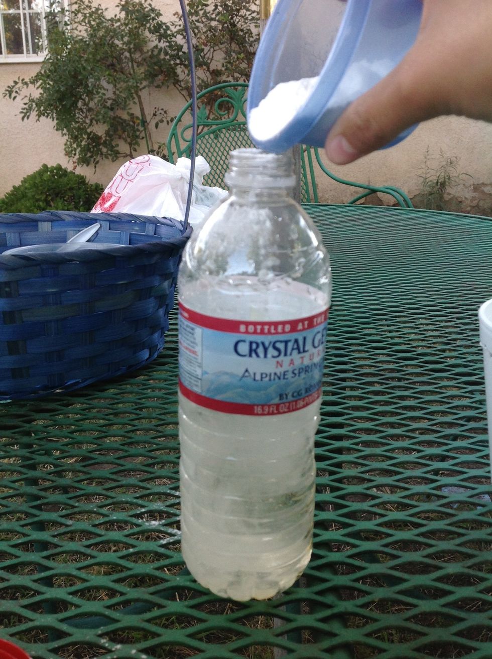 How to make little volcano eruption with water bottle B+C Guides