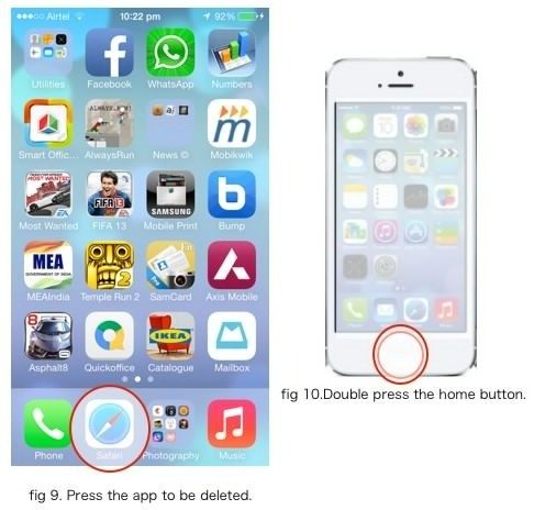 hide folders iphone
