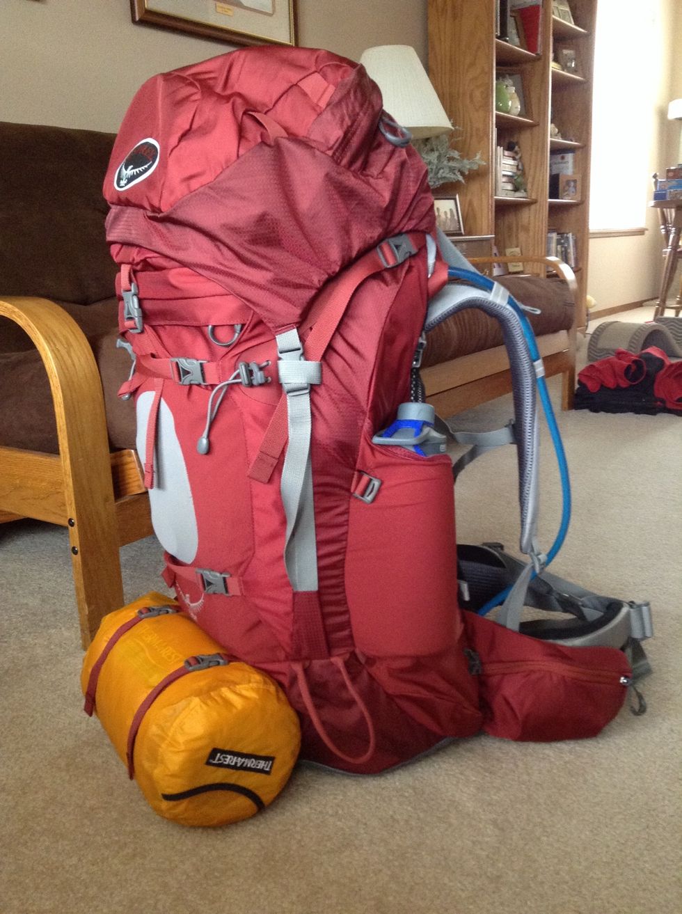 How to pack an internal frame backpack B+C Guides